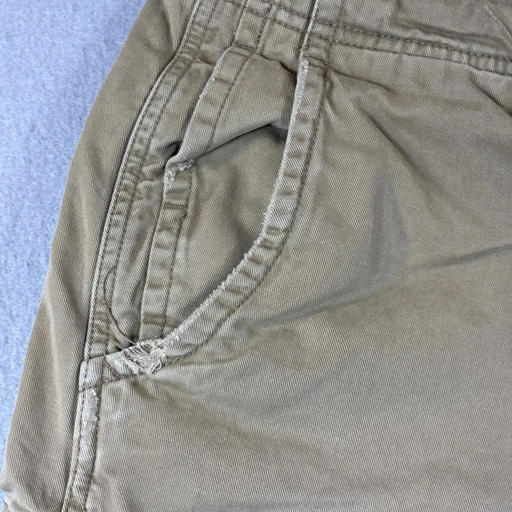 American Eagle Shorts Mens 30 Khaki Cargo Rugged Outdoor Utility Cotton 01977‎